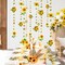 Summer Sunflower Garland 26 Ft Hanging Streamers for Sunflower Baby Shower, Birthday, Wedding, and Autumn Events